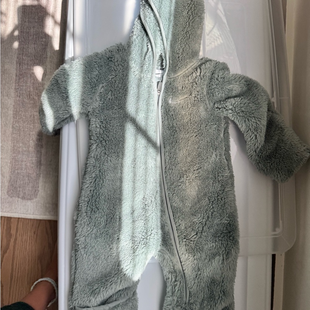 Soft Fleece Nike Hooded One-Piece Kids